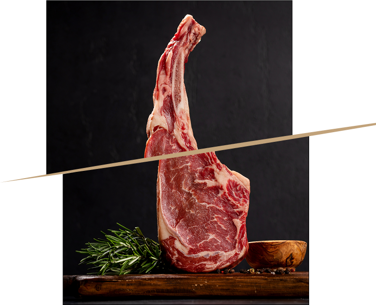 Rauw, rood vlees